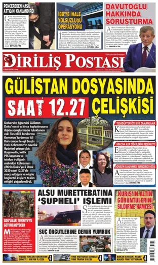 Diriliş Postası Gazetesi 4 Eylül 2026 günün manşeti