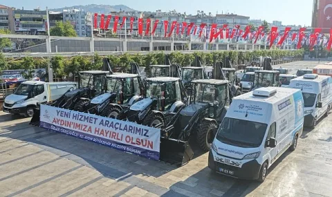 Aydın Büyükşehir, 90 Milyon Liralık Yatırımla Araç Filosunu Yeniledi