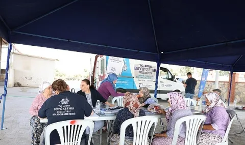 Aydın'da Mobil Diş Klinikleri Kırsal Mahallelere Sağlık Taşıdı