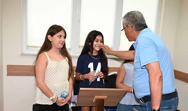 Başkan Topaloğlu'ndan Yaz Kursu Öğrencilerine Moral Desteği