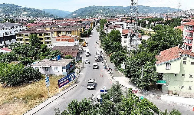 Gölcük Çiftlik'te Büyükşehir'den Kapsamlı Üstyapı Hamlesi