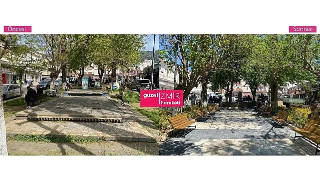 Güzel İzmir Hareketi Bayındır'da Atıl Alanı Canlandırdı