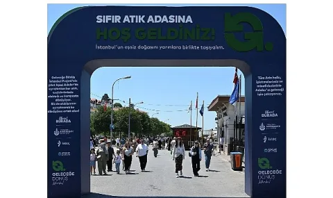 İBB'den Türkiye'de Bir İlk: Adalar'da Dijital Sıfır Atık Projesi Başladı