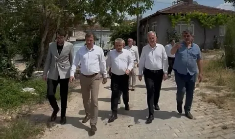 İnegöl Belediyesi Akıncılar'da Kırsal Üst Yapı Hamlesini Tamamladı