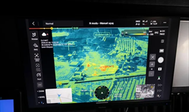 İzmir İtfaiyesi, Yangınlara Yapay Zeka Destekli Dronla Müdahale Ediyor