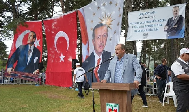 İznik Alıç Yaylası Karakucak Güreşleri Büyük Coşkuya Sahne Oldu