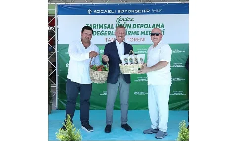 Kandıra'da Çiftçiye Büyük Destek: Modern Tahıl Deposu Hizmete Girdi
