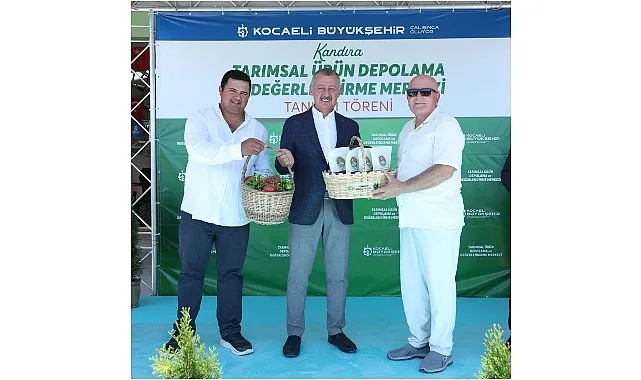 Kandıra'da Çiftçiye Büyük Destek: Modern Tahıl Deposu Hizmete Girdi