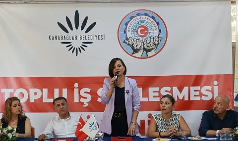 Karabağlar Belediyesi'nde 119 İşçiyi Kapsayan Toplu İş Sözleşmesi İmzalandı