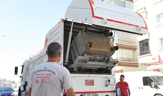 Keçiören'de Temizlik Ekipleri Aralıksız Hizmet Sunuyor