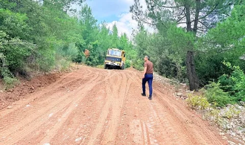 Kemer Yayla Yollarında Kapsamlı Bakım Çalışmaları Devam Ediyor