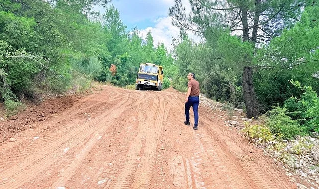 Kemer Yayla Yollarında Kapsamlı Bakım Çalışmaları Devam Ediyor