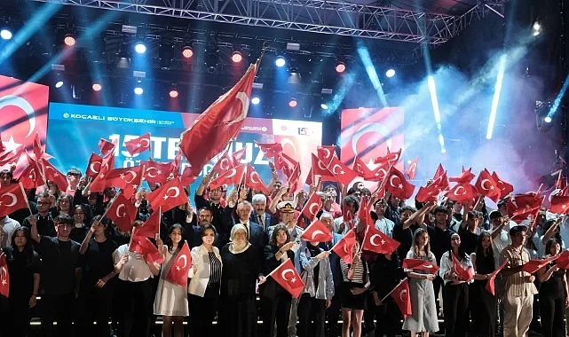 Kocaeli 15 Temmuz'un 10. Yıl Dönümünde Milli İrade Ruhunu Canlandıracak
