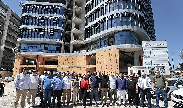 Konak Belediyesi Yeni Hizmet Binasında Sona Yaklaşıldı: Modern Yapı Hizmete Hazır
