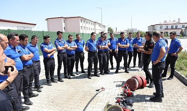 Konya İtfaiyesi'nden Ereğli Cezaevi Personeline Yangın Eğitimi