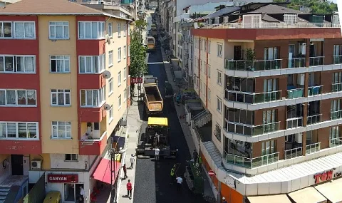 Maltepe Zümrütevler'de Asfalt Yenileme Çalışmaları Hız Kesmiyor