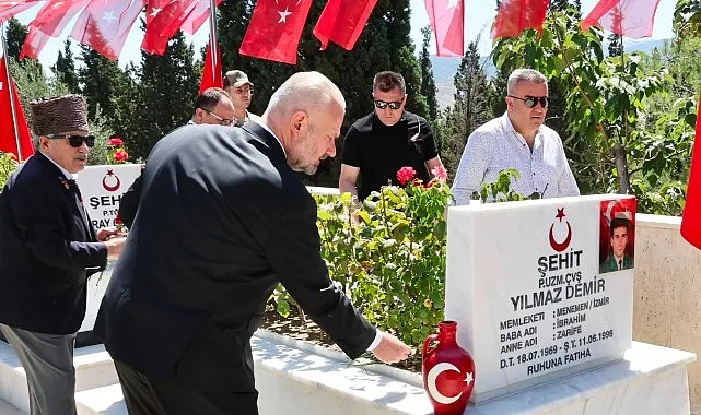 Menemen 15 Temmuz'un 10. Yılında Şehitlerini Dualarla Yâd Etti