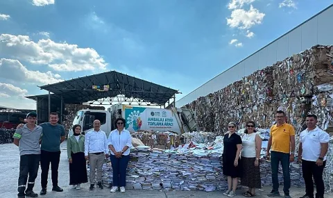 Nilüfer'de İki Haftada 7 Bin Ton Kitap Geri Dönüşüme Kazandırıldı