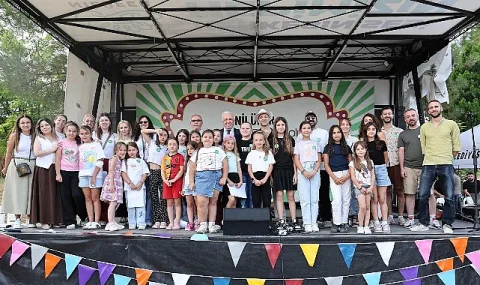 Nilüfer'de Kırsal Mahalle Çocukları Sanatla Dolu Üç Haftayı Şenlikle Kapattı
