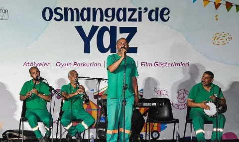 Osmangazi Belediyesi'nden Ovaakça'ya Eğlence Dolu Yaz Şenliği