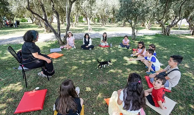 Osmangazi'de Çocuklar Kitapların İzinde Doğayla Buluştu