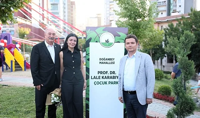 Prof. Dr. Lale Karabıyık'ın Adı Osmangazi'de Çocuk Parkında Yaşayacak