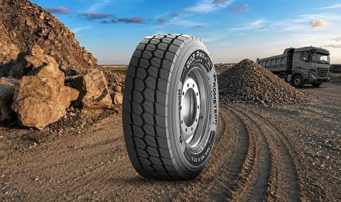 Prometeon'un Yeni G02 PRO MULTIAXLE M1 Lastiği İnşaatta Performans Vadediyor