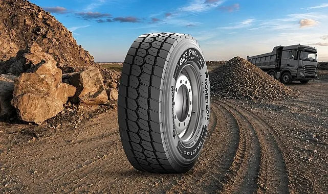 Prometeon'un Yeni G02 PRO MULTIAXLE M1 Lastiği İnşaatta Performans Vadediyor
