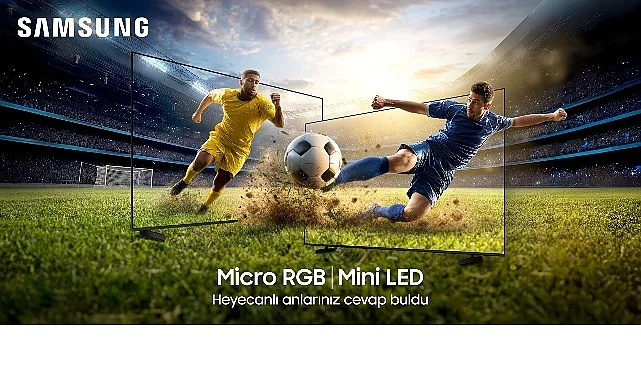 Samsung'dan Yapay Zeka Destekli Futbol Deneyimi: Evde Stadyum Hissi