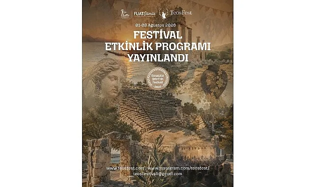 TeosFest 2026, Seferihisar'ı Sekiz Gün Boyunca Sanat Sahnesine Dönüştürecek