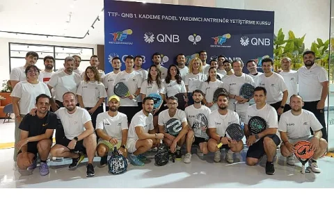 TTF ve QNB Türkiye İş Birliğiyle Padelde Antrenör Altyapısı Güçleniyor
