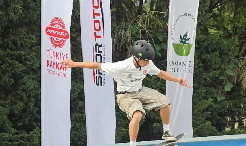 Türkiye Kaykay Şampiyonası Finalleri Osmangazi Sukaypark'ta Tamamlandı