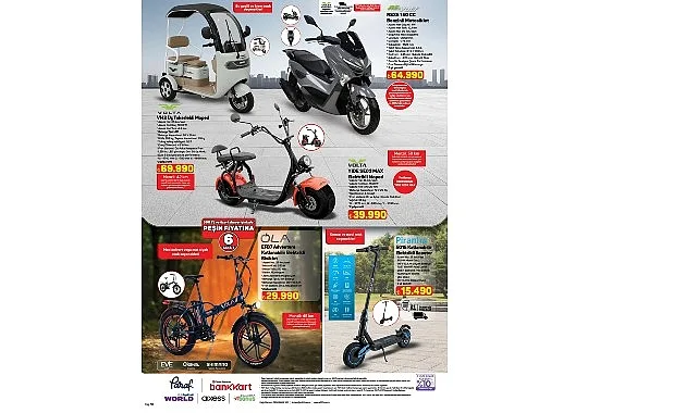 A101, 25 Haziran'da Mobilite ve Teknoloji Ürünlerinde Fırsatlar Sunuyor
