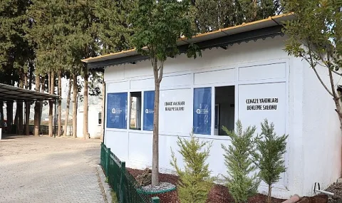 Antalya Büyükşehir Belediyesi Elmalı'da Yeni Cenaze Hizmet Binasını Açtı