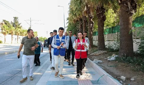 Antalya'da 160 Milyon TL'lik Çevre ve Kaldırım Çalışmaları Denetlendi