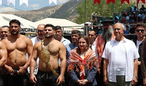 Başkan Vekili Büşra Özdemir, 20. Geleneksel Gökbel Güreşleri'ne Katıldı
