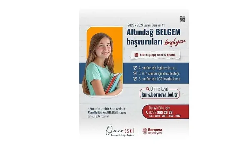 Bornova Belediyesi'nden Altındağ'a Yeni BELGEM Şubesi: Kayıtlar 17 Ağustos'ta Başlıyor