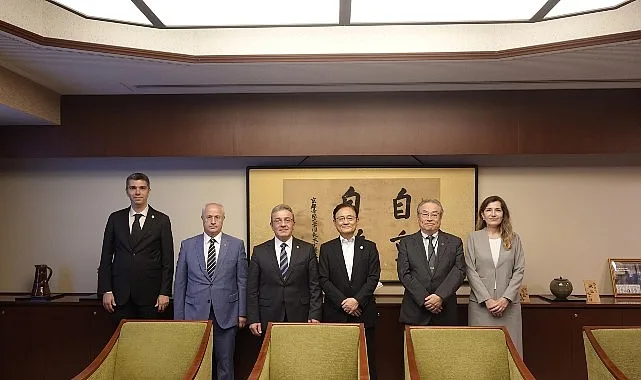 DEÜ, Japonya'da Kyoto Üniversitesi ile Akademik İş Birliği Görüştü