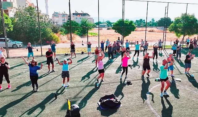 Didim'de Ücretsiz Sabah Egzersizleri Halkı Sporla Buluşturuyor