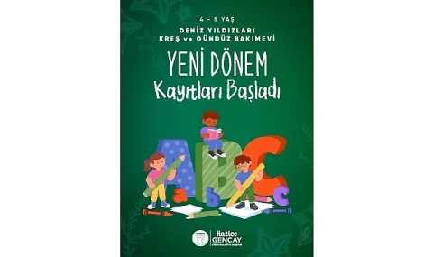 Didim Deniz Yıldızları Kreş ve Gündüz Bakımevi Yeni Kayıtları Başladı