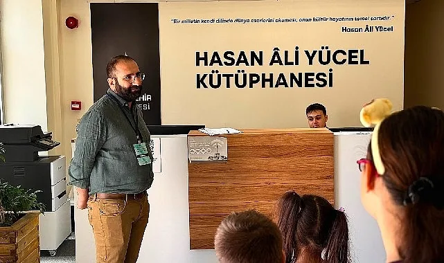 Hasan Âli Yücel Kütüphanesi'nde Çocuklara Özel Gökyüzü Keşfi Sona Erdi