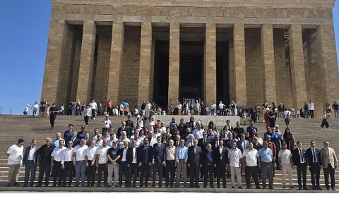 Haymana Heyeti, Sakarya Meydan Muharebesi'nin 105. Yılında Anıtkabir'i Ziyaret Etti