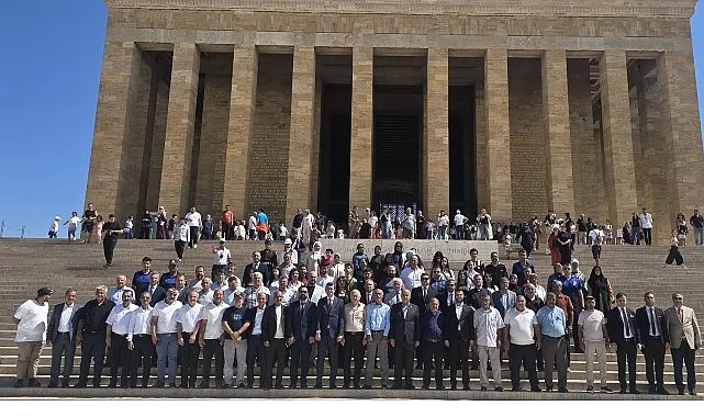 Haymana Heyeti, Sakarya Meydan Muharebesi'nin 105. Yılında Anıtkabir'i Ziyaret Etti