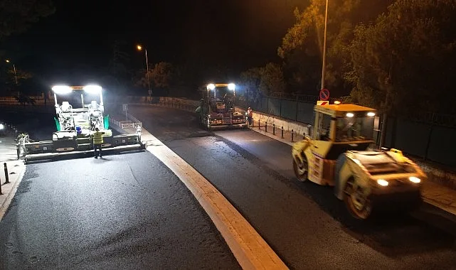 İBB, İstanbul Yollarında İki Ayda 302 Bin Ton Asfalt Serdi