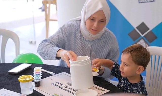 İnegöl'de 'Atıktan Saksıya' Etkinliğiyle Çevre Bilinci Geliştirildi