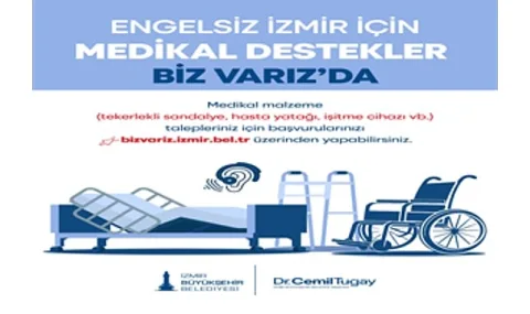 İzmir Büyükşehir Belediyesi'nden Engellilere Medikal Destekte Dijital Dönem