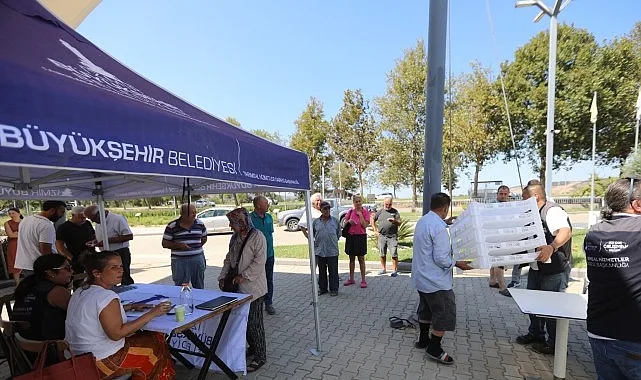 İzmir Büyükşehir'den Efes Selçuklu İncir Üreticisine Kerevet Desteği