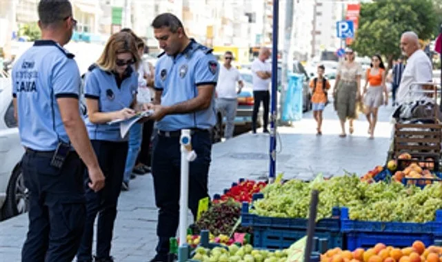 İzmir'de Yaya Güvenliği İçin Kaldırım İşgaline Karşı Kapsamlı Denetim