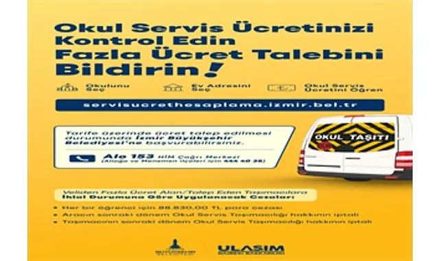 İzmir'den Servis Ücreti İstismarına Ağır Yaptırım Kararı