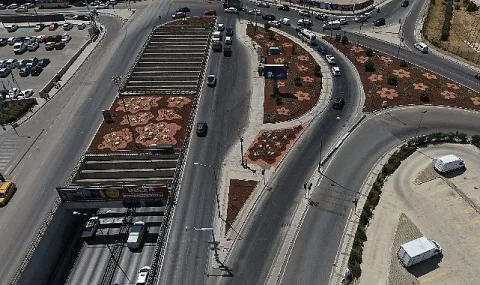İzmir ESBAŞ Kavşağı Modern Peyzajla Estetik Bir Görünüm Kazandı